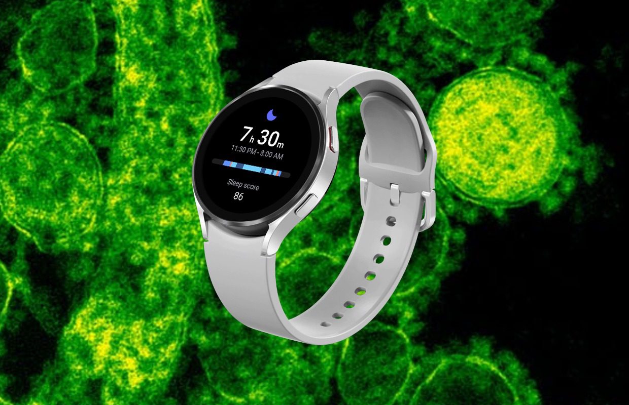 smartwatch cleaning bacteria