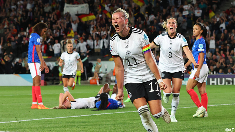 League top scorer Alexandra Pope wins the match and leads Germany to the European Championship final |  European Women's Championship 2022