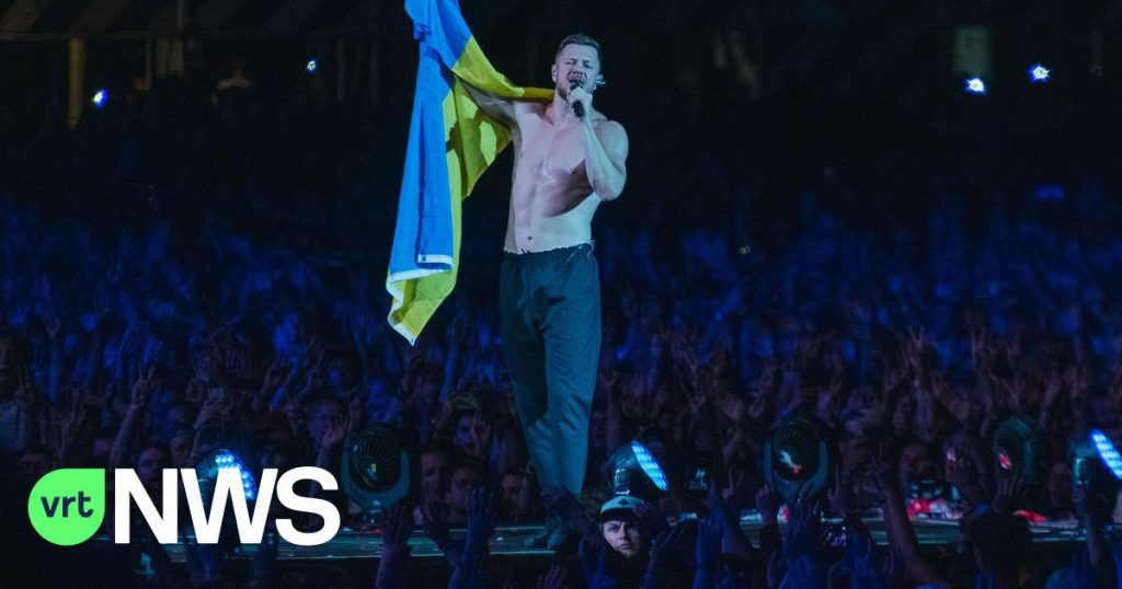 Imagine Dragons dedicates Werchtershow to Ukraine, after Måneskin hysteria and injury to Goldband singer