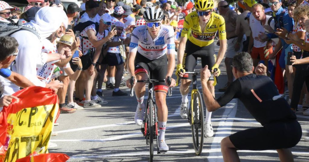 Live tour.  Wuyts: "It's very likely that Pogacar wants to send a signal to Vingegaard today" - Wuyts and Tunes want to escape |  Tour de France