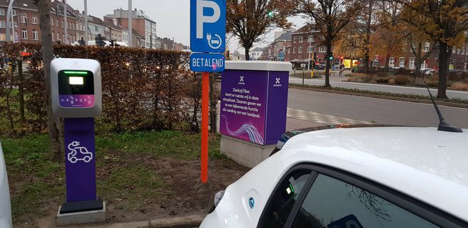 Proximus Street locker becomes a charging station