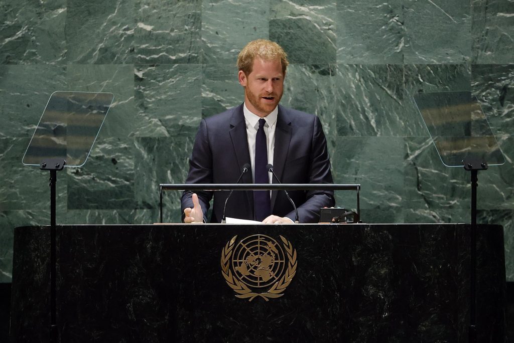 Strong criticism of Prince Harry after his speech to the United Nations: "God knows why they invited him"