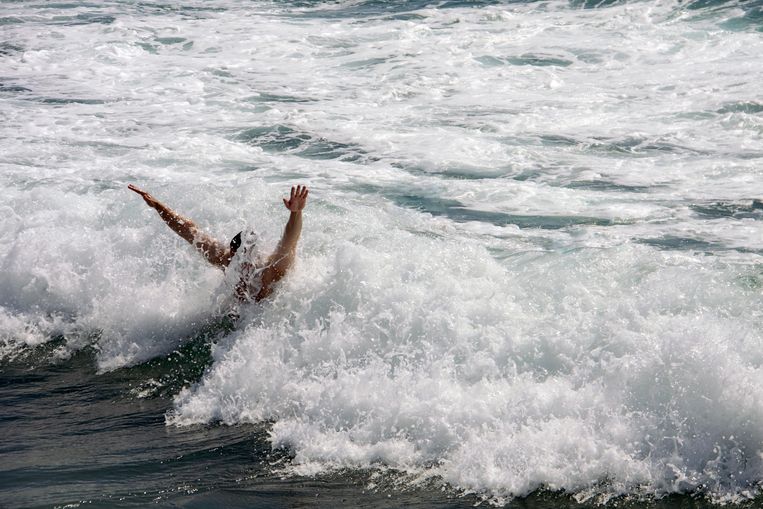 What should you do if you get further and further away from the shore while swimming?  'Don't panic'