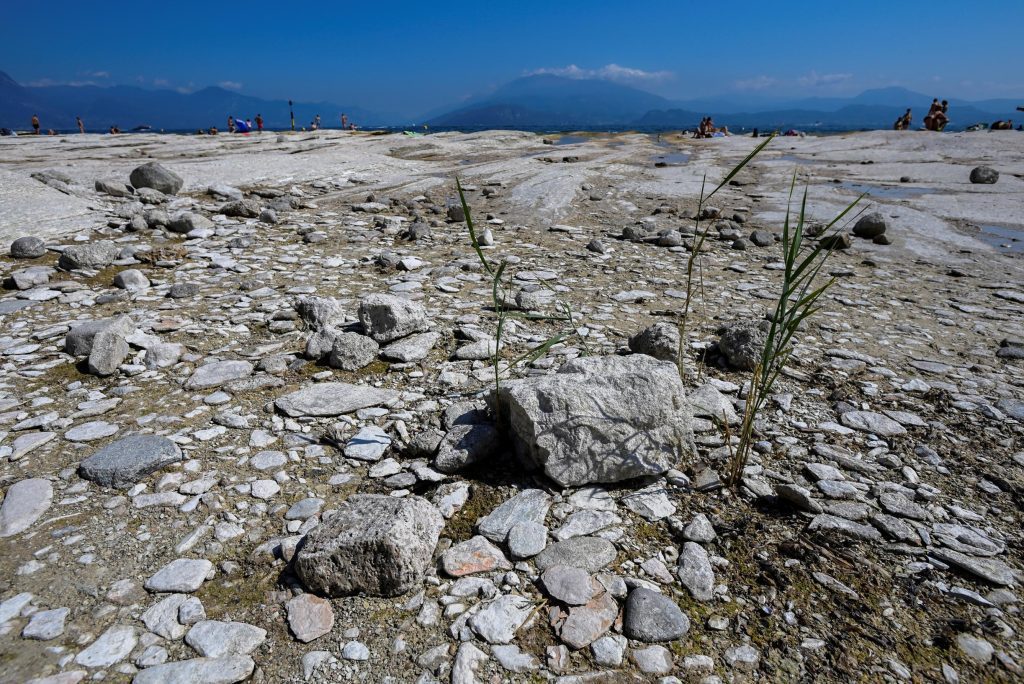 Italy's Lake Garda suffers its worst drought in 15 years