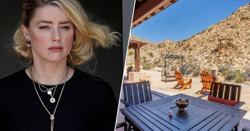 See inside.  Is Amber Heard lacking in cash?  The actress is selling her home in Southern California |  showbiz