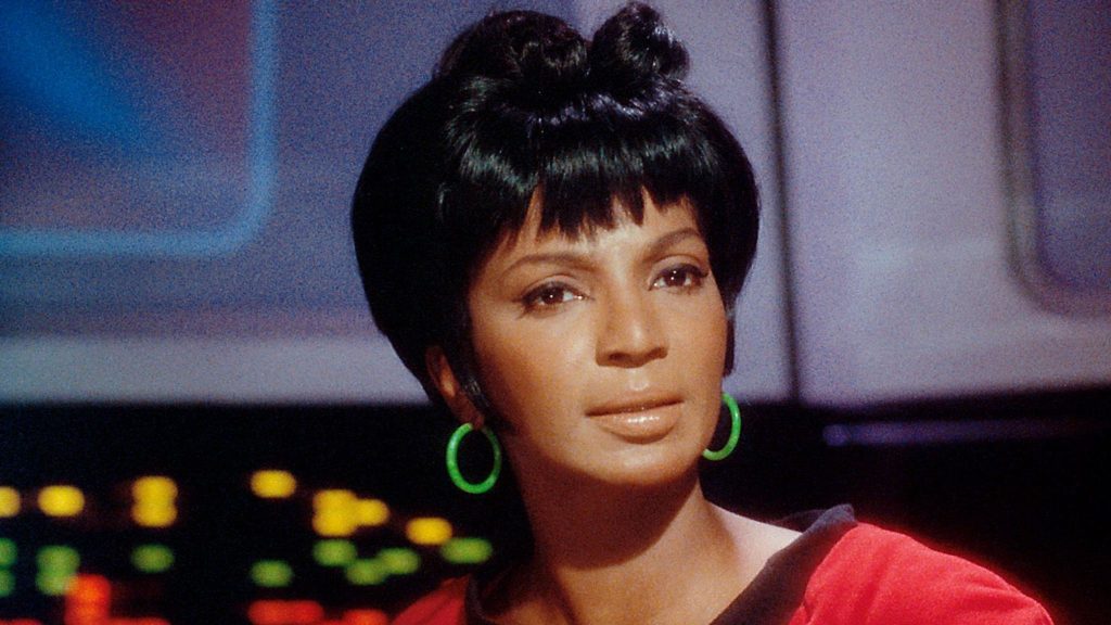 Star Trek actress was shot in space