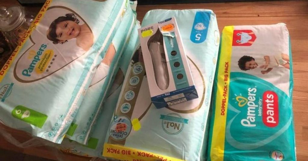 Super tip for promotional fighters.  Big discounts on Pampers: "I barely paid 0.03 euros per diaper" |  hunters promo
