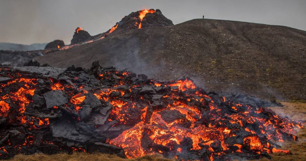 Volcanic eruption in Iceland |  science and planet
