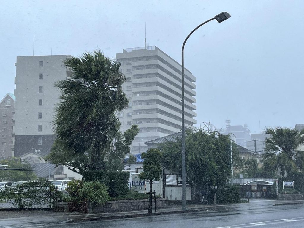 Typhoon Nanmadol causes damage in Japan, no deaths