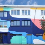 Cocom transforms the former parish center of 1,500 square meters into The Butterfly Effect: art studios, music studios and exhibition space under one roof (Borgerhout)