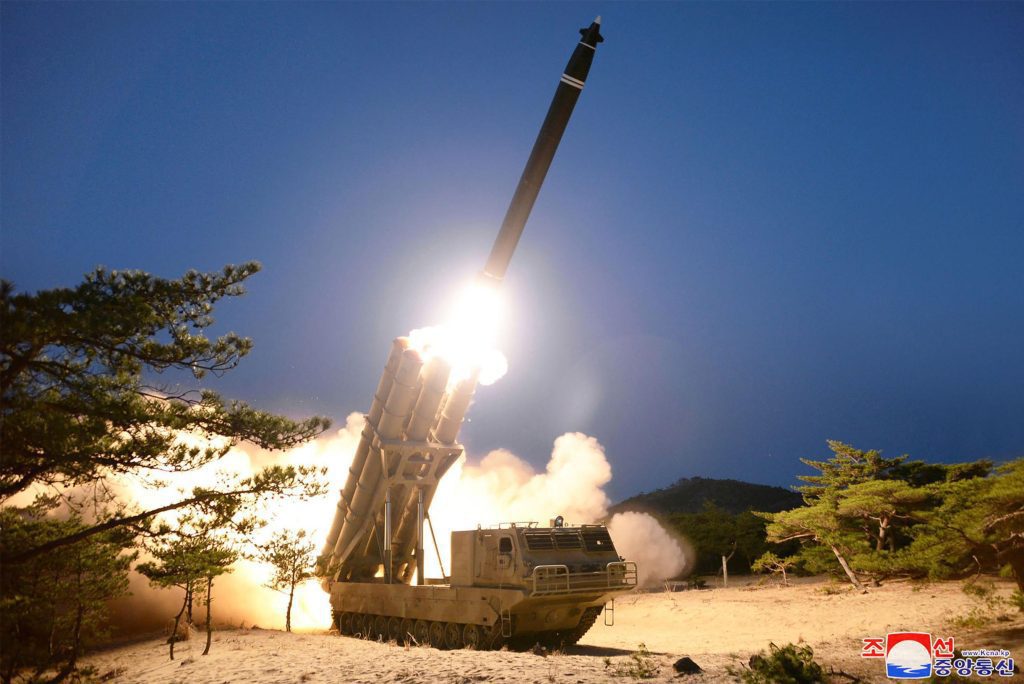 "North Korea fires ballistic missile shortly after US Vice President Kamala Harris leaves South Korea"