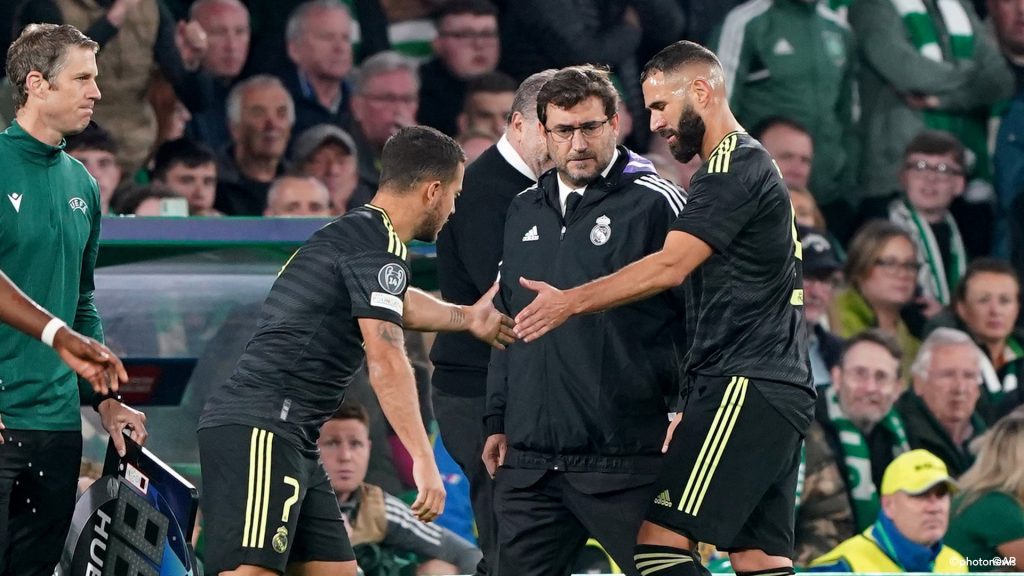 Eden Hazard seizes the golden opportunity with both hands: goal and assist during a substitute against Celtic |  UEFA Champions League 2022/2023