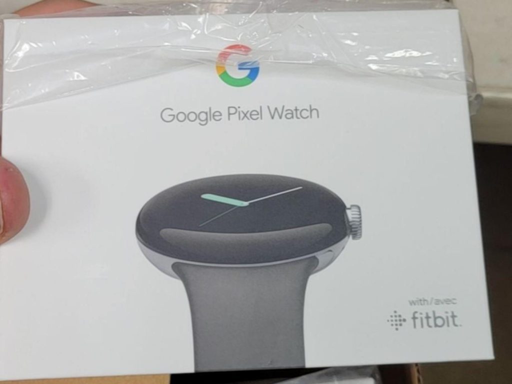 Google Pixel Watch box confirms Fitbit leaks