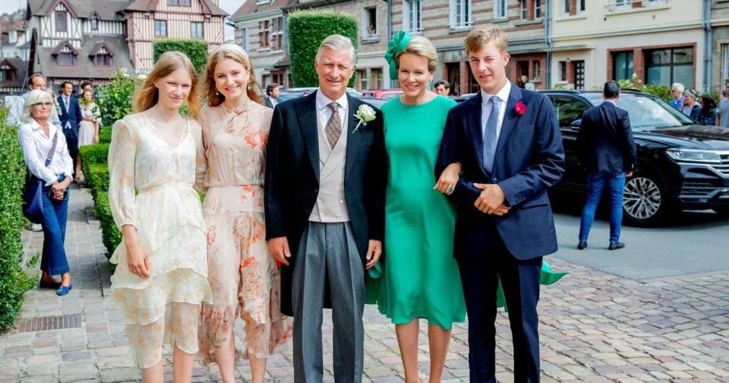 in the picture.  Almost all of King Philip's family attends the wedding of Queen Mathilde's brother |  Property