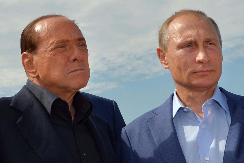 Berlusconi's new comments about friendship with Putin leaked