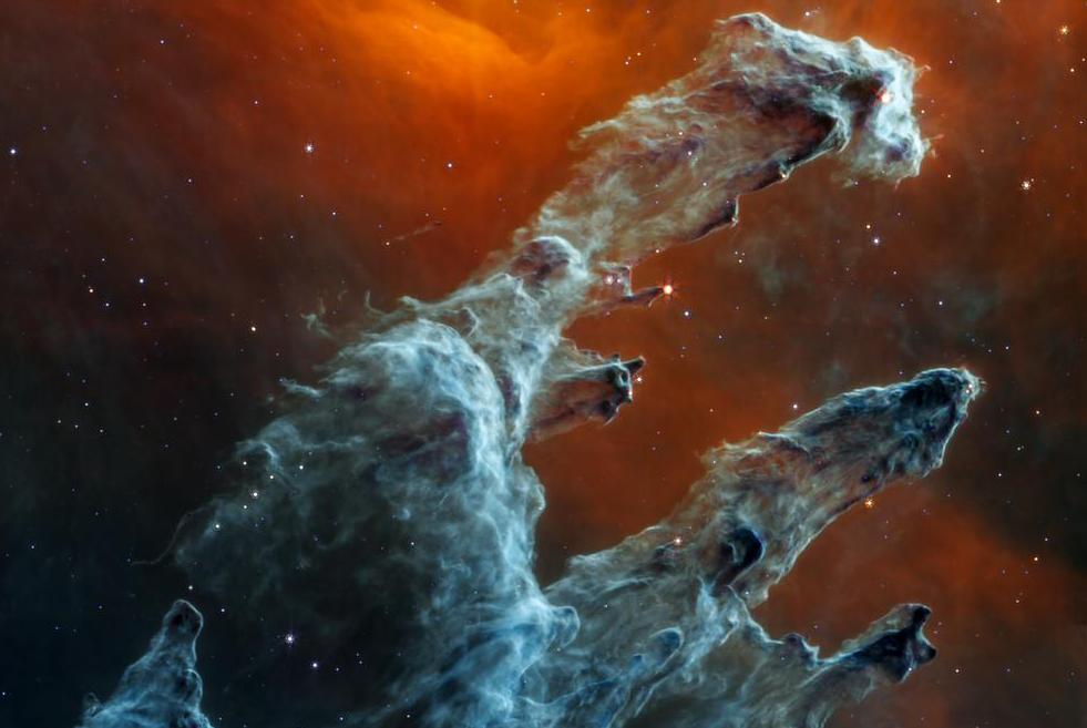 NASA once again shares stunning images of the 'Pillars of Creation'