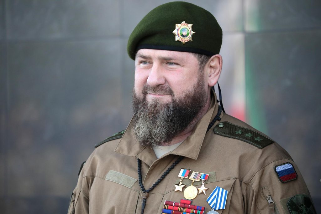 Anger over photos of Chechen leader's son who appears to be giving Ukrainians to his father