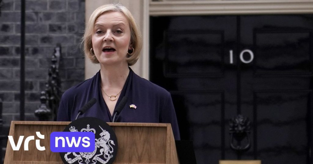 British Prime Minister Liz Truss resigns after six weeks, new party leadership elections within the week
