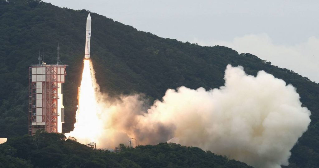 Japanese space rocket self-destructs after failed launch  Sciences