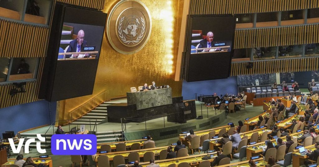 UN General Assembly condemns Russia's annexation of four Ukrainian regions