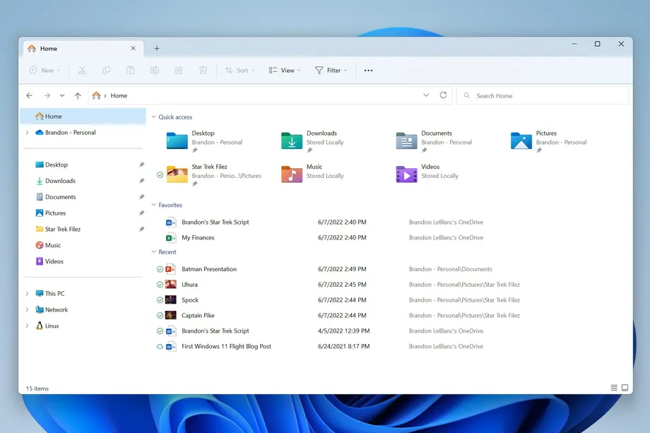 Windows 11 improvements to the taskbar and file explorer are generally available