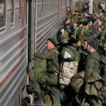 in the picture.  200,000 Russians have been called up to the army since the mobilization |  Ukraine and Russia war