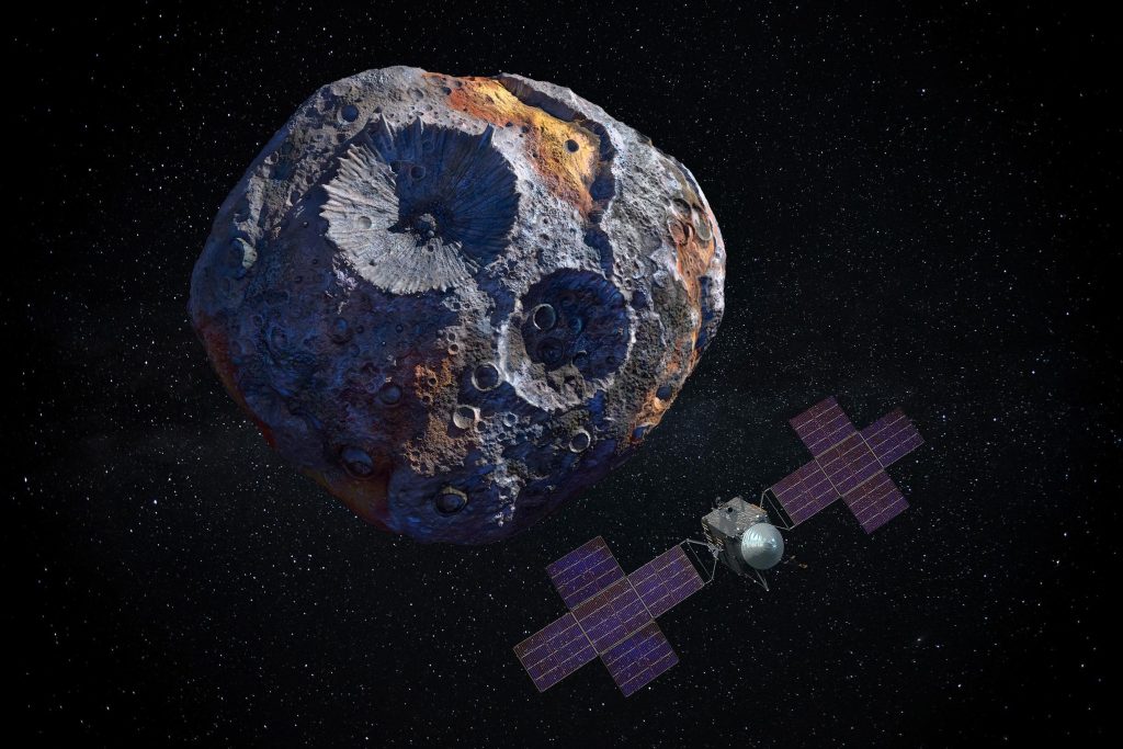 NASA wants to send a mission to Psyche, the asteroid composed of gold