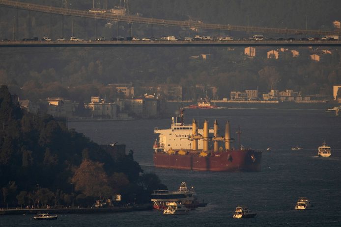 This bulk rapeseed tanker was able to continue its way to Belgium today after being detained at the entrance to the Bosphorus due to Russia's withdrawal from the Black Sea grain deal.