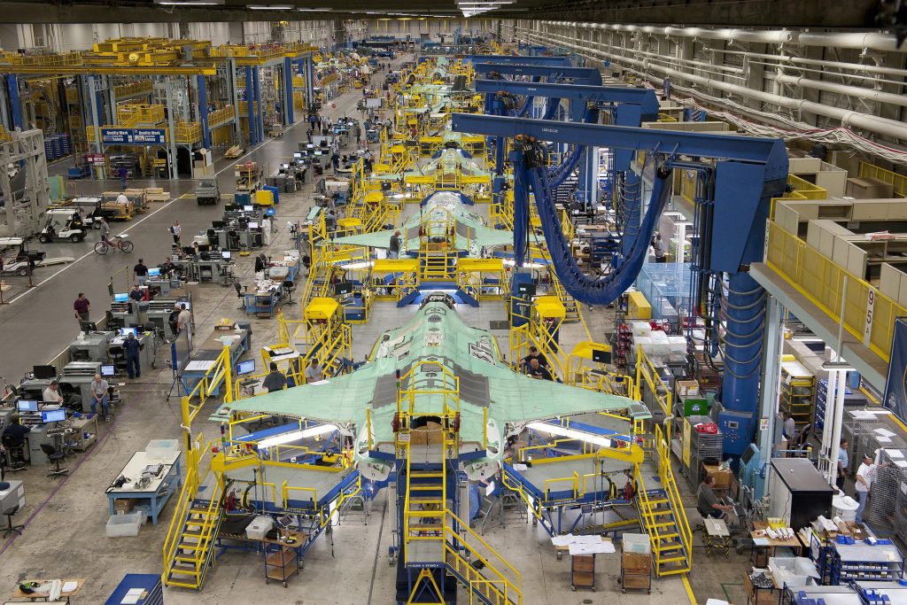 First Belgian F-35 on production line in the US
