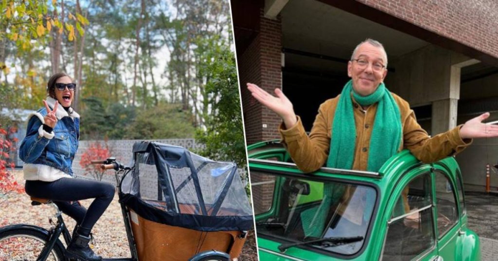 BV 24/7.  Life runs smoothly: Astrid Coppens rides a cargo bike and Hermann Verbruggen trades in Bölleck |  BV