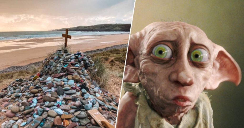 Dobby's grave from 'Harry Potter' remains in Wales: 'But don't leave socks anymore' |  showbiz