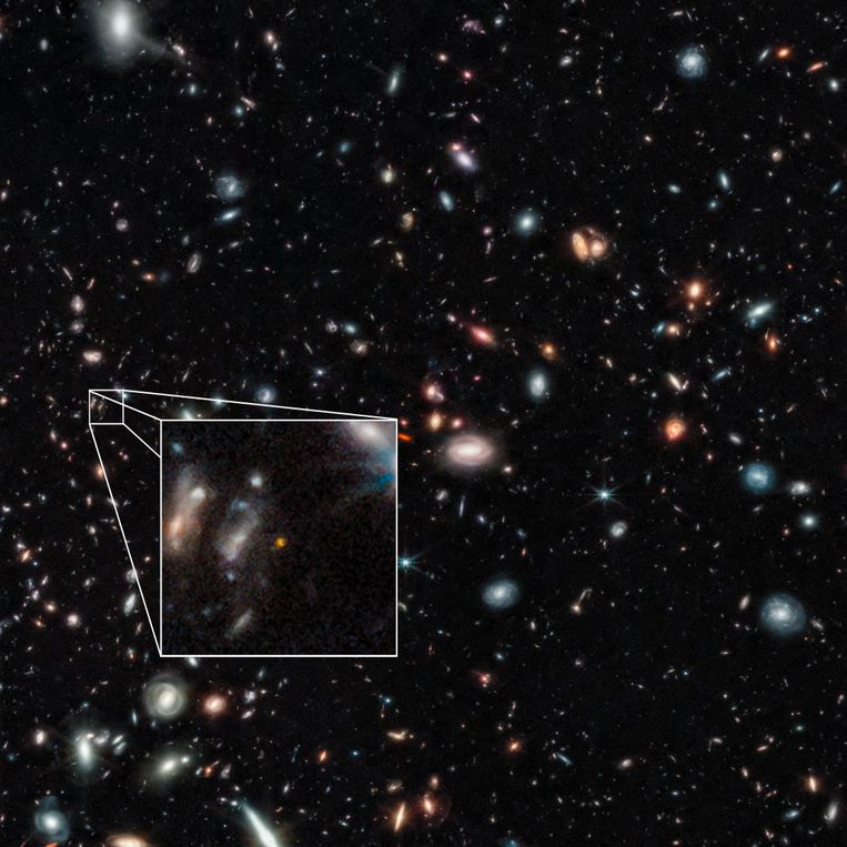 Two of the oldest and most distant galaxies spotted by the James Webb telescope