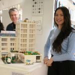 Dirk, Laura, and Yanaika Denuel Build a Sustainable Village in a Visionary Library (Schoten)