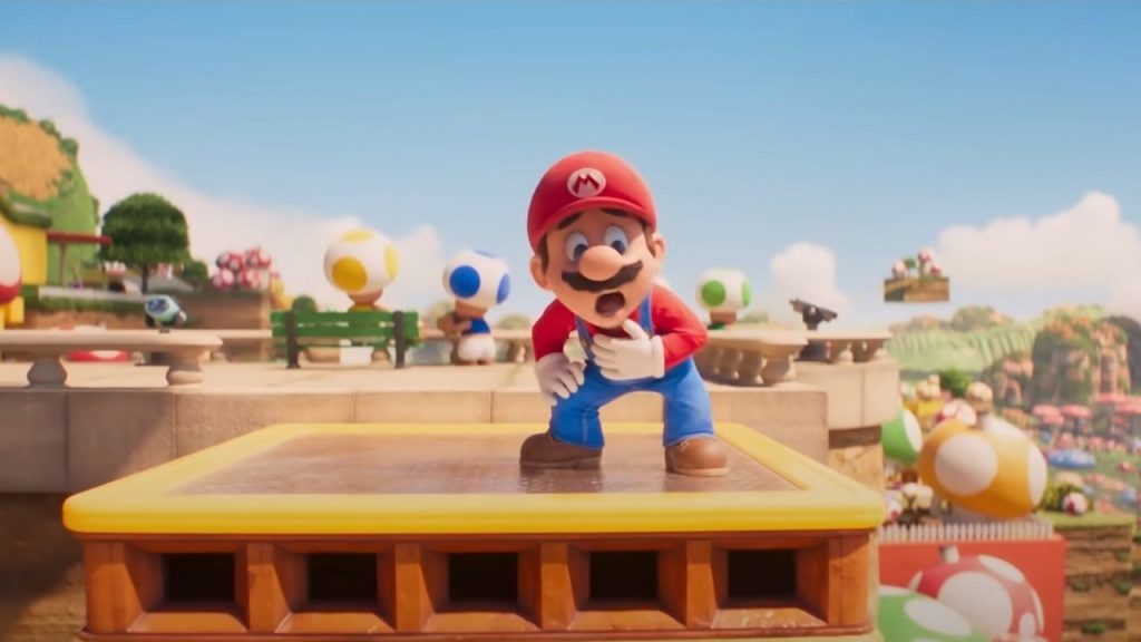 Super Mario Bros. The Movie shares a new clip of Mario (Chris Pratt) in the Mushroom Kingdom