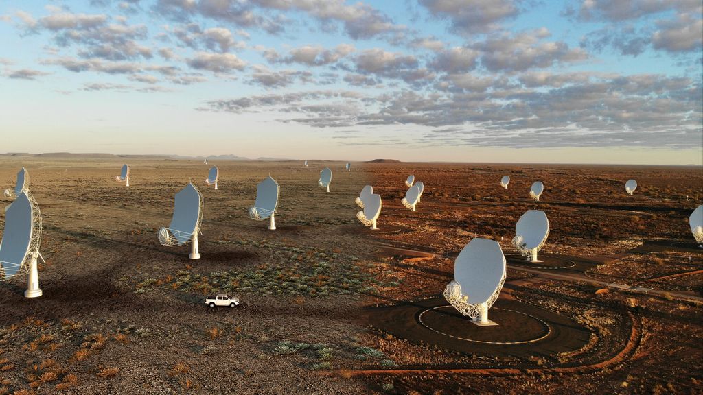 The remote location in southern Africa contributes to the leadership of cosmology