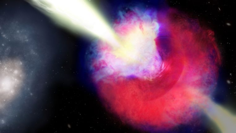 A powerful cosmic flash turns 20 years of astronomical knowledge upside down