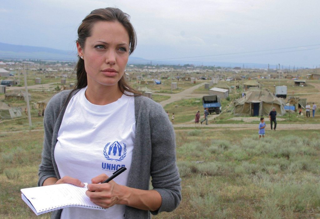 Angelina Jolie quit her job at the United Nations after twenty years