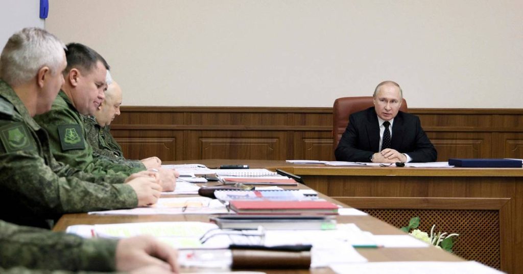 Putin spent the whole day meeting with military officials about the war, the Kremlin |  Ukraine and Russia war