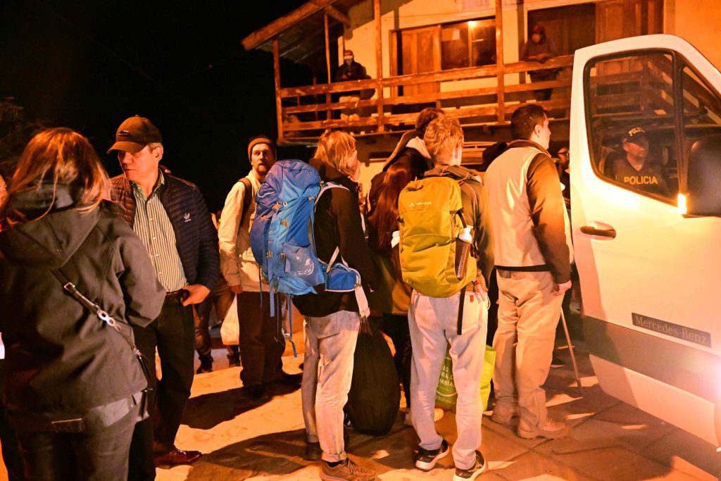 Thousands of tourists stranded in Peru have been evacuated
