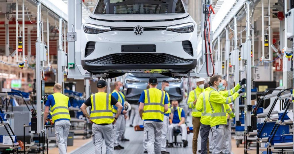Volkswagen expects European demand for electric cars to decline due to higher electricity prices |  Economie